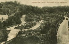 Landsberg a. Warthe : Quilitzpark von der Bergstrasse