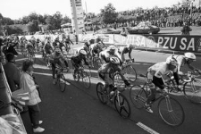 Zakończenie etapu wyścigu kolarskiego Tour de Pologne w Gorzowie