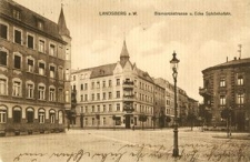 Landsberg a. W. : Bismarckstrasse u. Ecke Schönhofstr.