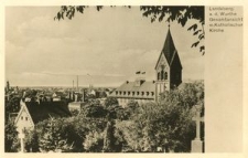 Landsberg a. d. Warthe Gesamtansicht m.Katholischer Kirche