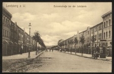 Landsberg a. W. : Buhnenstrasse bei der Jutefabrik