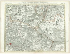 Carte Topographique D'Allemagne Conténant le Margraviat de Brandenburg