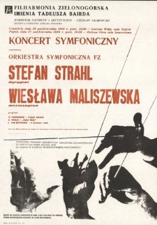 [Afisz] Koncert symfoniczny Orkiestry Symfonicznej Filharmonii Zielonogórskiej