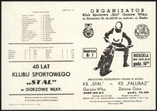 [Program żużlowy] Drużynowe Mistrzostwa Polski VI runda 1987 r.