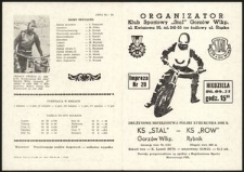 [Program] Drużynowe Mistrzostwa Polski : XVIII runda 1986 r. : KS "Stal" Gorzów Wlkp. - KS "ROW" Rybnik : impreza nr 20 : niedziela, 86.09.21, godz. 15.00.