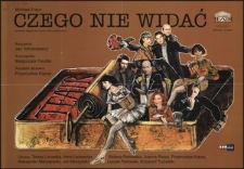 [Plakat] Michael Frayn "Czego nie widać", przekład Małgorzata Semil i Karol Jakubowicz