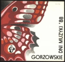 [Program] Gorzowskie Dni Muzyki '88