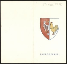 [Zaproszenie] Rada Narodowa Miasta i Gminy Słubice, Rada Miejsko-Gminna Patriotycznego Ruchu Odrodzenia Narodowego zaprasza na uroczystą sesję z okazji 40-tej rocznicy wyzwolenia Słubic