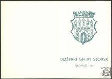 [Afisz] Dożynki gminne Słońsk - '84