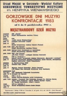 1983 : od 6 do 11 października 1983 r)