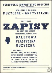 [Afisz] Społeczne Ognisko Artystyczne przyjmuje zapisy na nowy rok