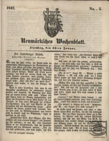 Neumärksches Wochenblatt