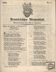 Neumärksches Wochenblatt