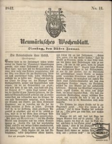 Neumärksches Wochenblatt