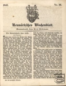 Neumärksches Wochenblatt