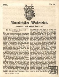 Neumärksches Wochenblatt