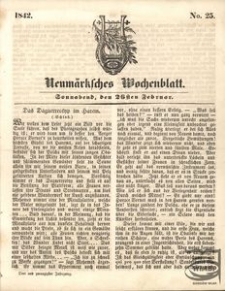 Neumärksches Wochenblatt