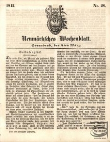 Neumärksches Wochenblatt