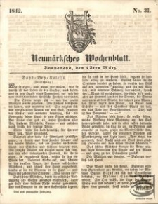 Neumärksches Wochenblatt