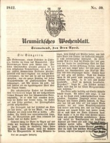 Neumärksches Wochenblatt