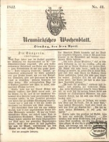 Neumärksches Wochenblatt