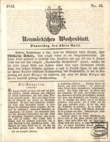 Neumärksches Wochenblatt