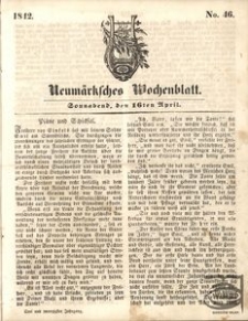 Neumärksches Wochenblatt