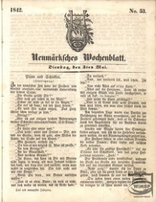 Neumärksches Wochenblatt