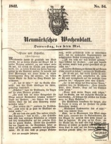 Neumärksches Wochenblatt