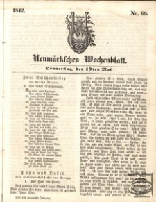 Neumärksches Wochenblatt