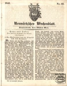 Neumärksches Wochenblatt