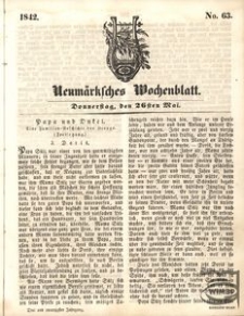 Neumärksches Wochenblatt