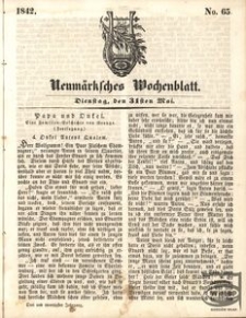 Neumärksches Wochenblatt