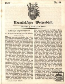 Neumärksches Wochenblatt