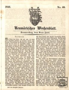 Neumärksches Wochenblatt