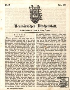 Neumärksches Wochenblatt