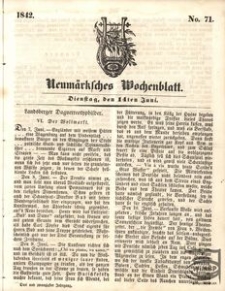 Neumärksches Wochenblatt