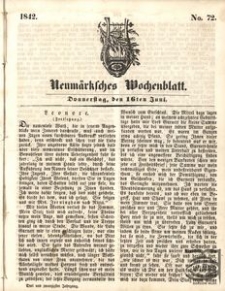 Neumärksches Wochenblatt