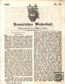 Neumärksches Wochenblatt