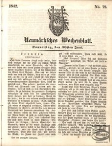 Neumärksches Wochenblatt