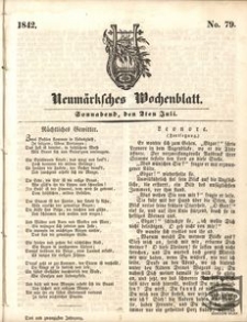 Neumärksches Wochenblatt