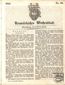 Neumärksches Wochenblatt