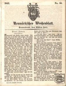 Neumärksches Wochenblatt