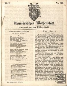 Neumärksches Wochenblatt