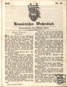 Neumärksches Wochenblatt