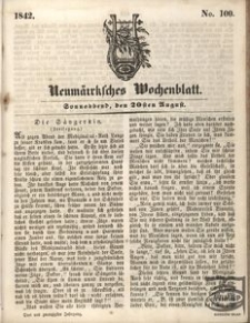 Neumärksches Wochenblatt