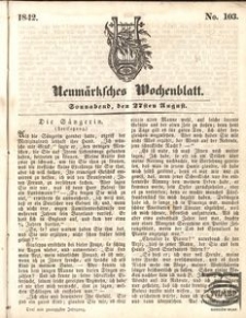 Neumärksches Wochenblatt