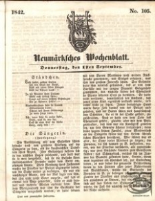 Neumärksches Wochenblatt