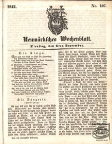 Neumärksches Wochenblatt