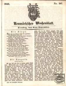 Neumärksches Wochenblatt